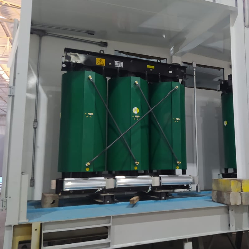 Instalação de transformadores