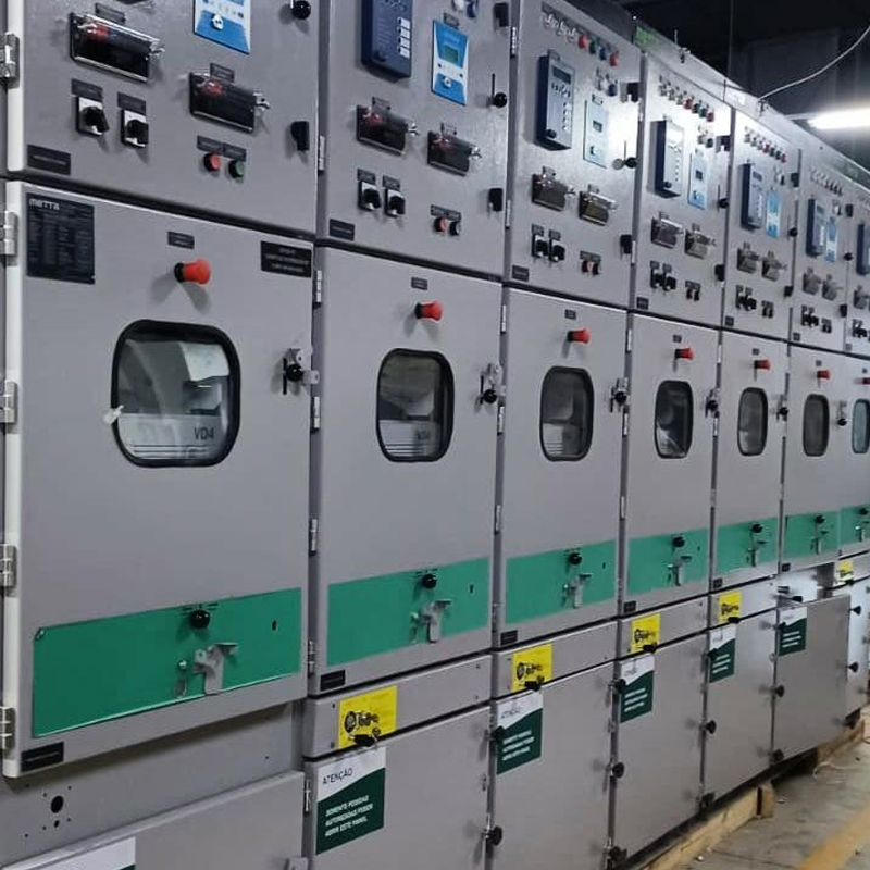 Montagem de painéis elétricos BT/MT (baixa tensão e média tensão)
